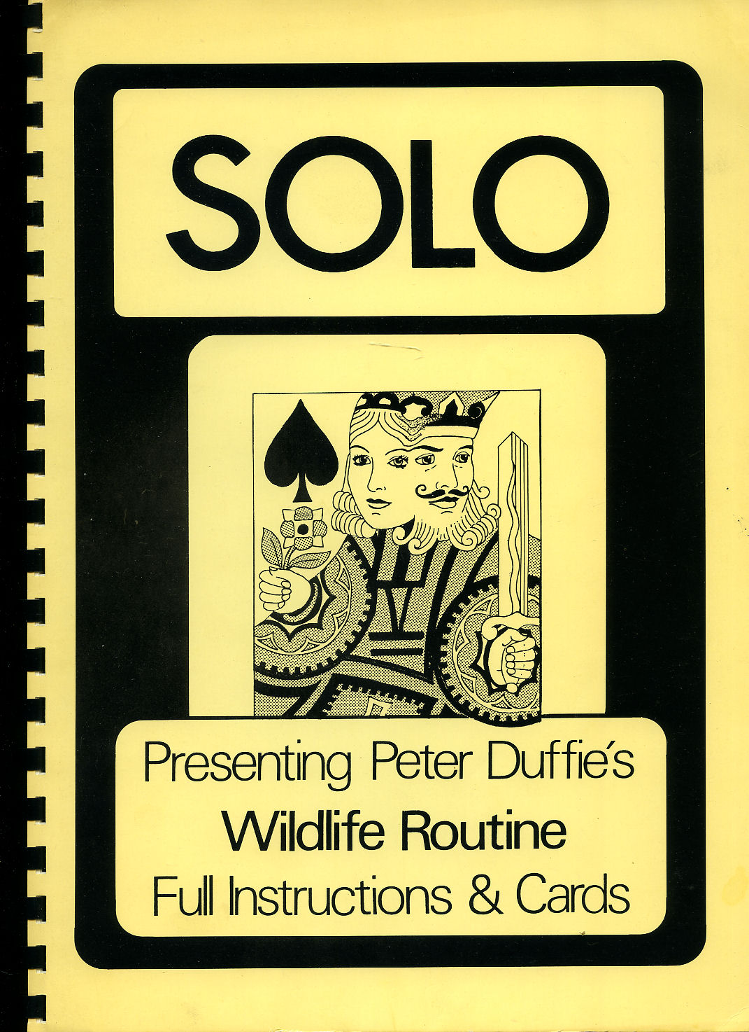 Solo - Wildlife Routine
