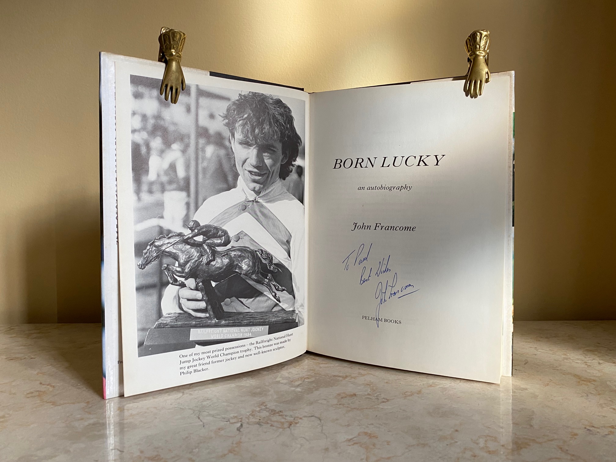 Born Lucky (Author Signed)