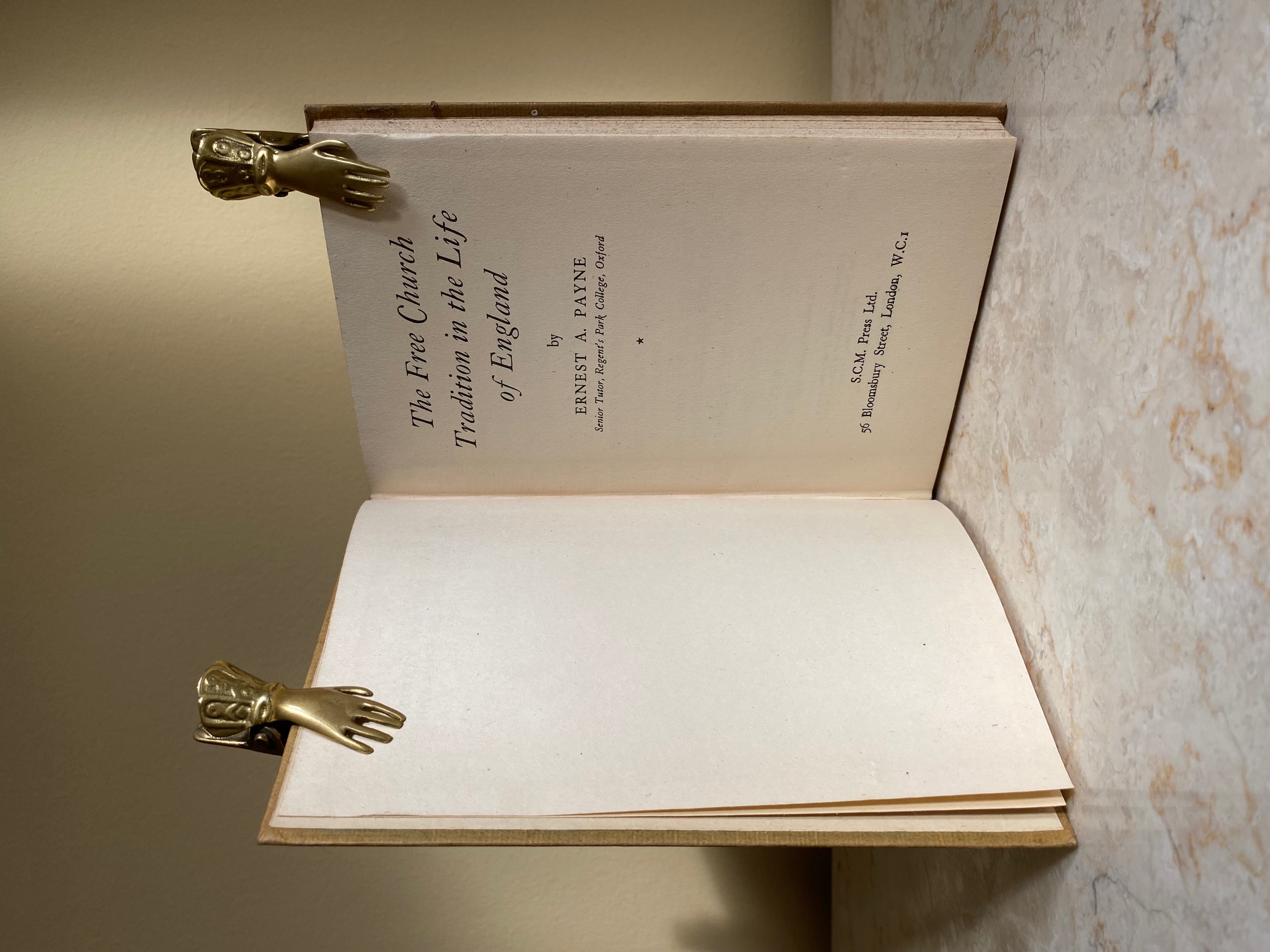 The Free Church Tradition in the Life of England