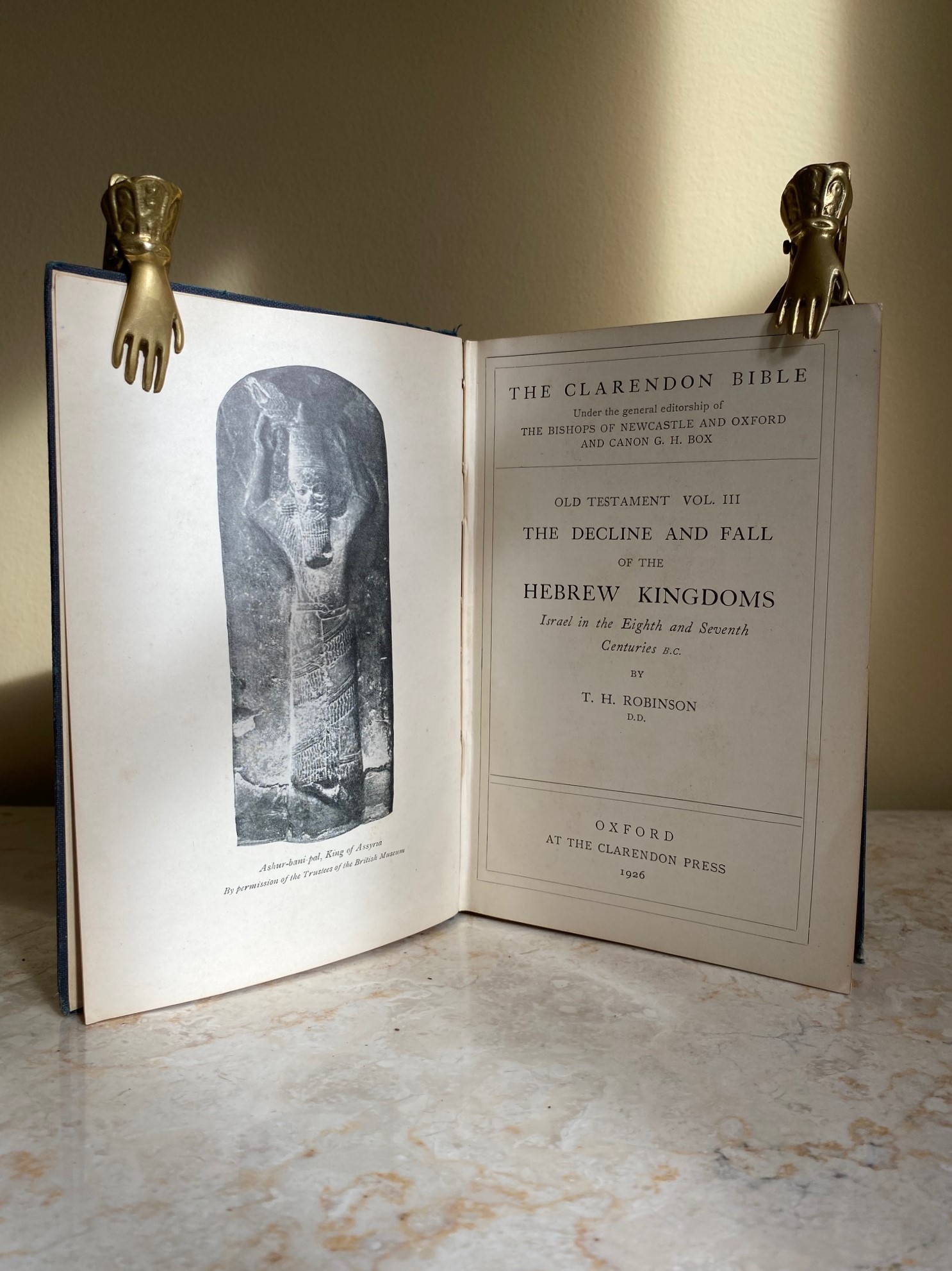 The Decline and Fall of the Hebrew Kingdoms | Israel in the Eighth and Seventh Centuries B.C. (Volume III | Three | 3) The Clarendon Bible Series