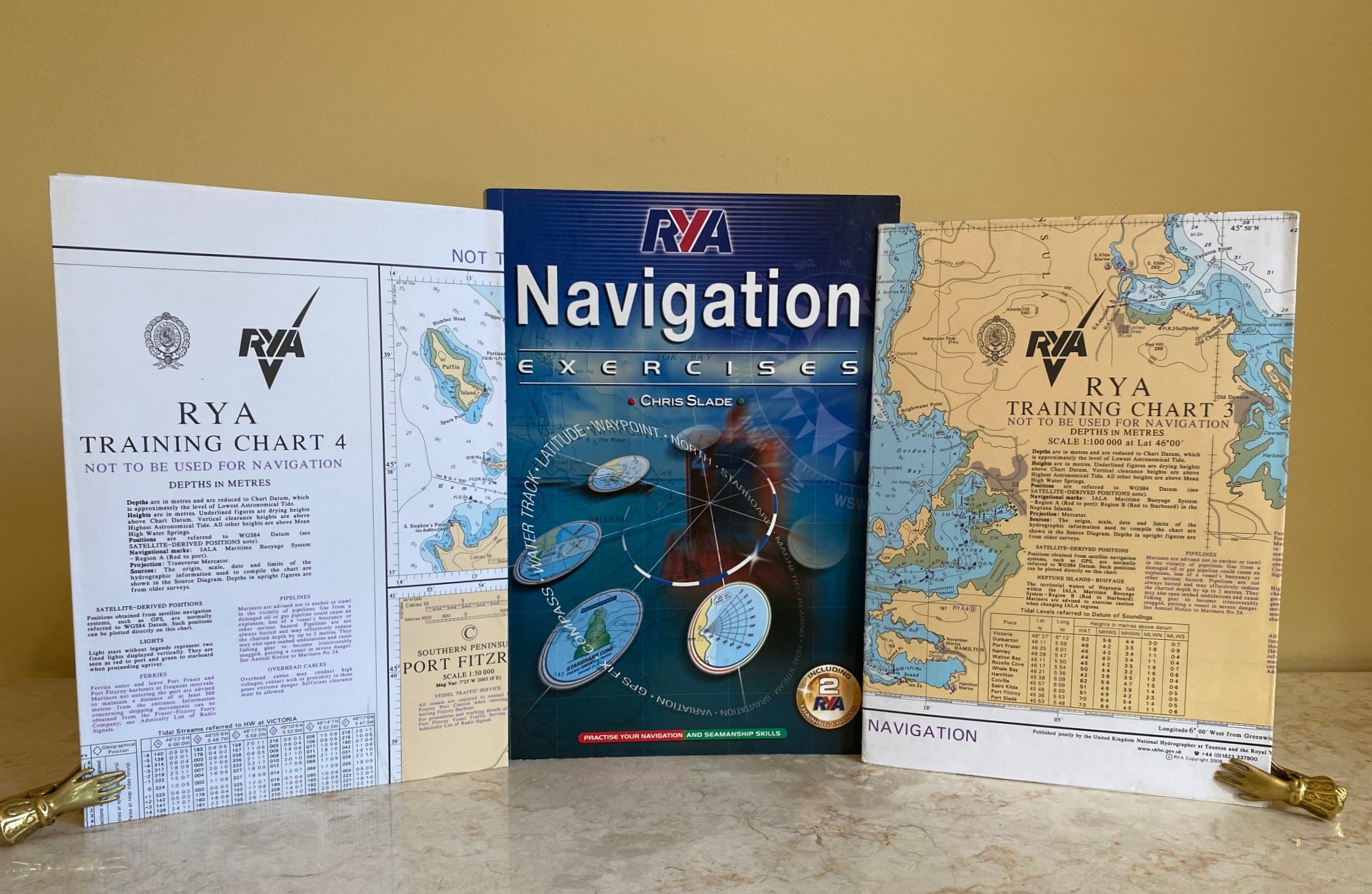 RYA Navigation Exercises | Complete with Two Training Charts