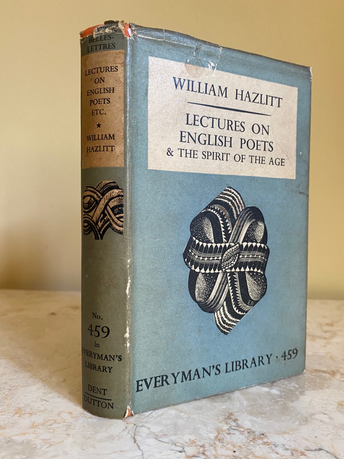 Lectures on the English Poets | The Spirit of the Age (Dent Everyman