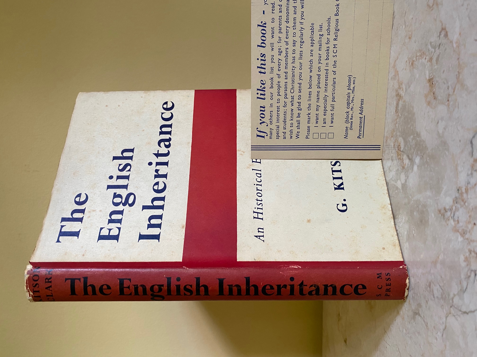 The English Inheritance | An Historical Essay