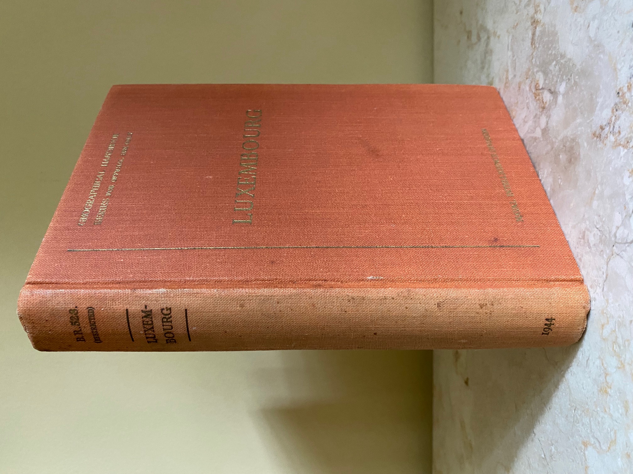 B.R. 528 (Restricted) Geographical Handbook Series for Official Use Only: Luxembourg (September 1944) Geographical Handbook Series