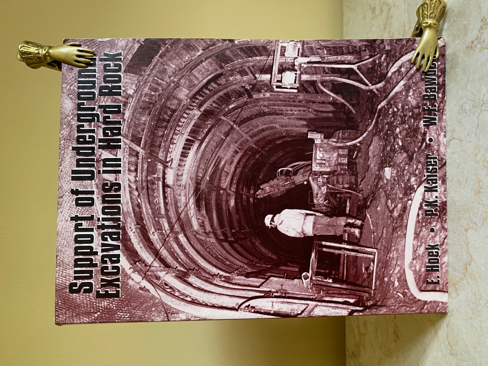 Support of Underground Excavations in Hard Rock